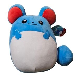 Squishmallows Pokemon 14" Marill Plush Stuffed Animal Toy